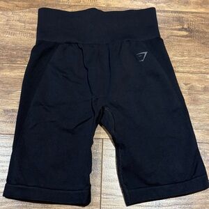 Gymshark Black High-Rise Seamless Training Shorts